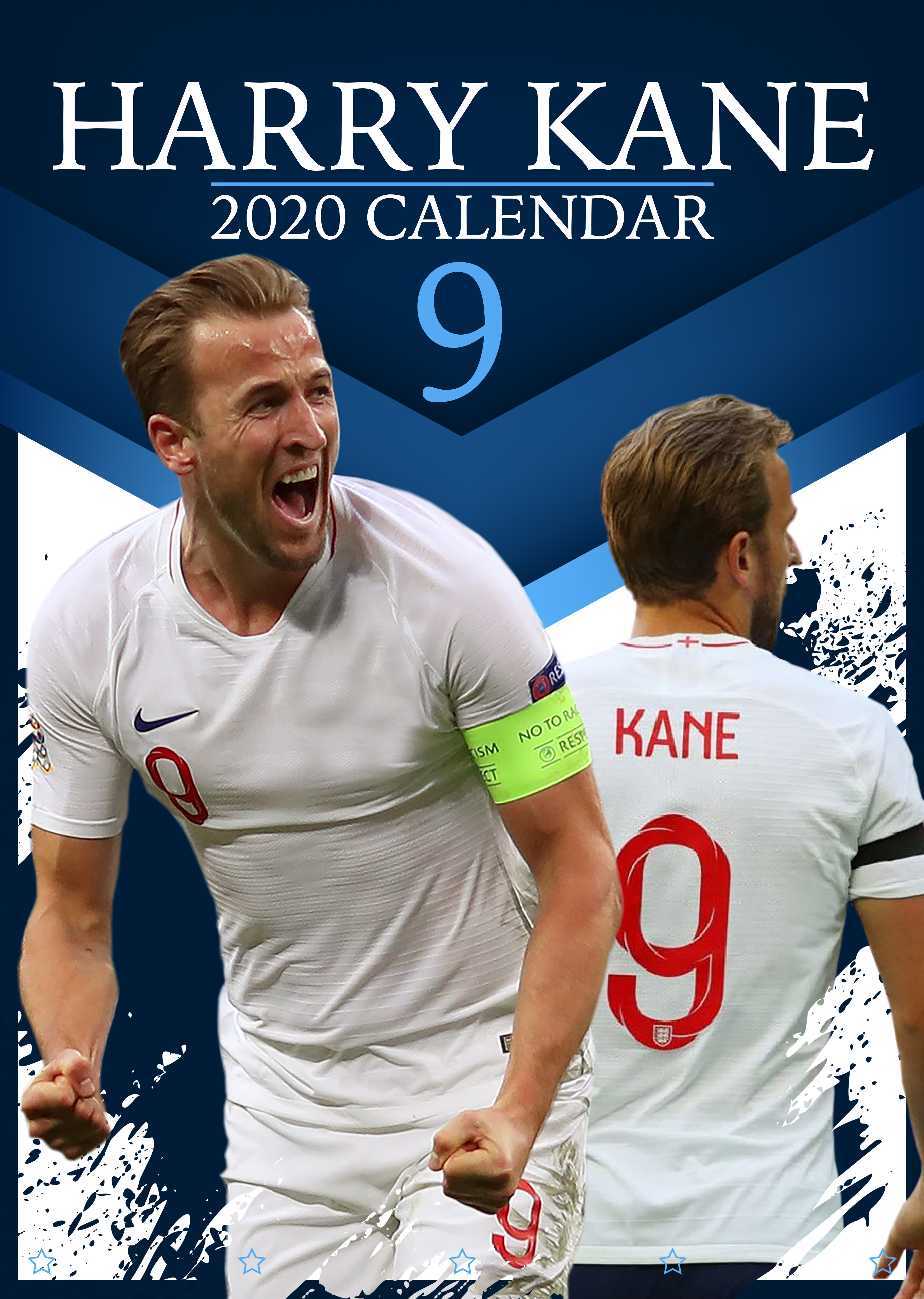 Harry Kane A3 2020 Calendar | Gifts4Presents