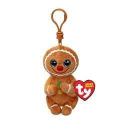 TY BEANIE BELLIE CLIP – COOKIE THE GINGERBREAD MAN