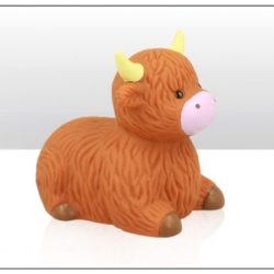 Highland Cow Rubber Bath Toy