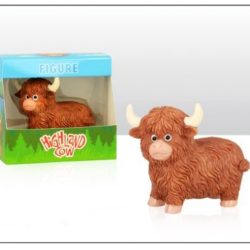 Standing Highland Cow Figurine