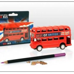 DIE CAST BUS PENCIL SHARPENER