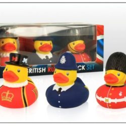 London Rubber Ducks in Uniforms Set of 3